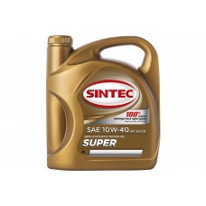 Масло SINTEC Супер SAE 10W-40 API SG/CD канистра 4л/Motor oil 4liter can